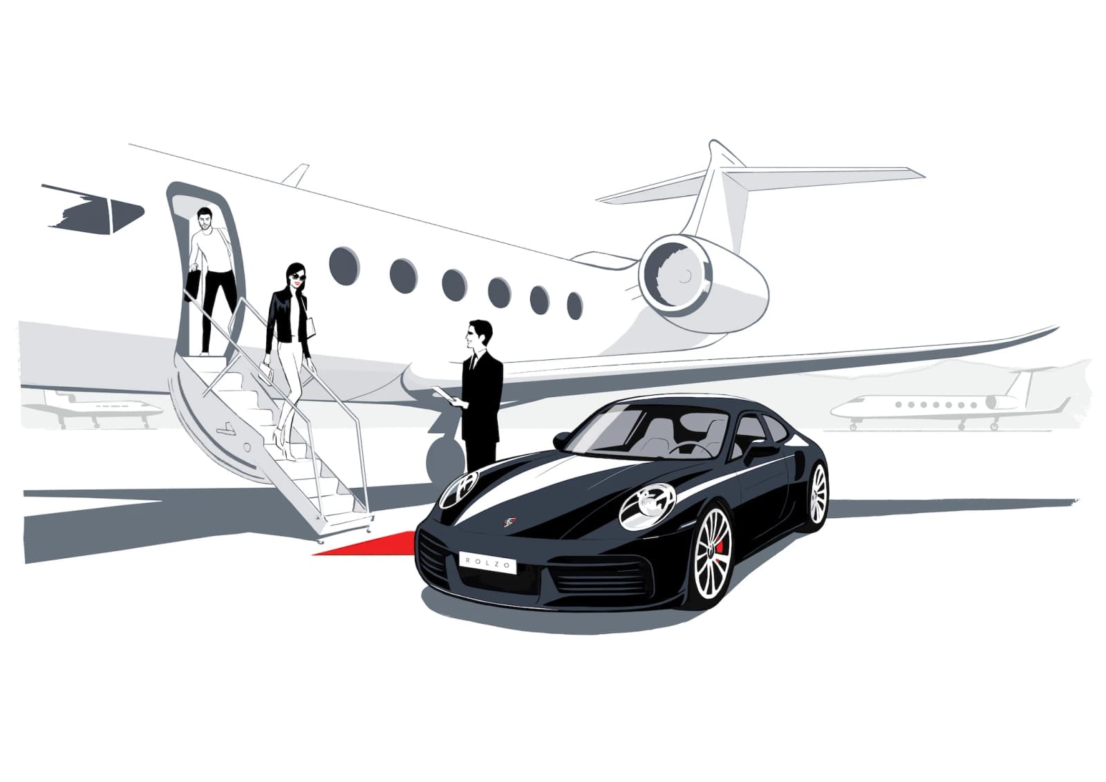 Image illustrating Car rentals